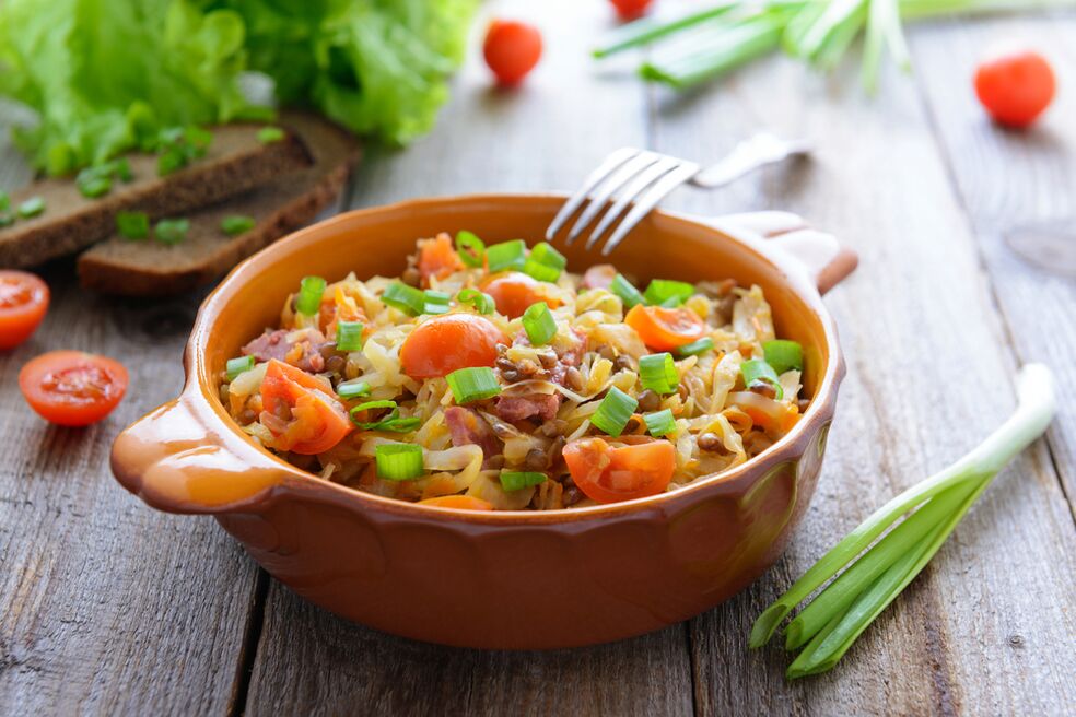 Estofado de verduras