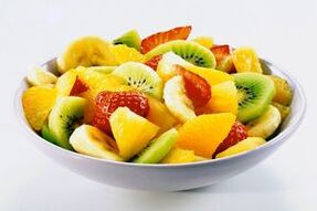 fruta para una nutrición adecuada y pérdida de peso